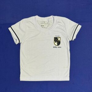 Camiseta Branca de Manga Curta - Uniforme Willy Janz