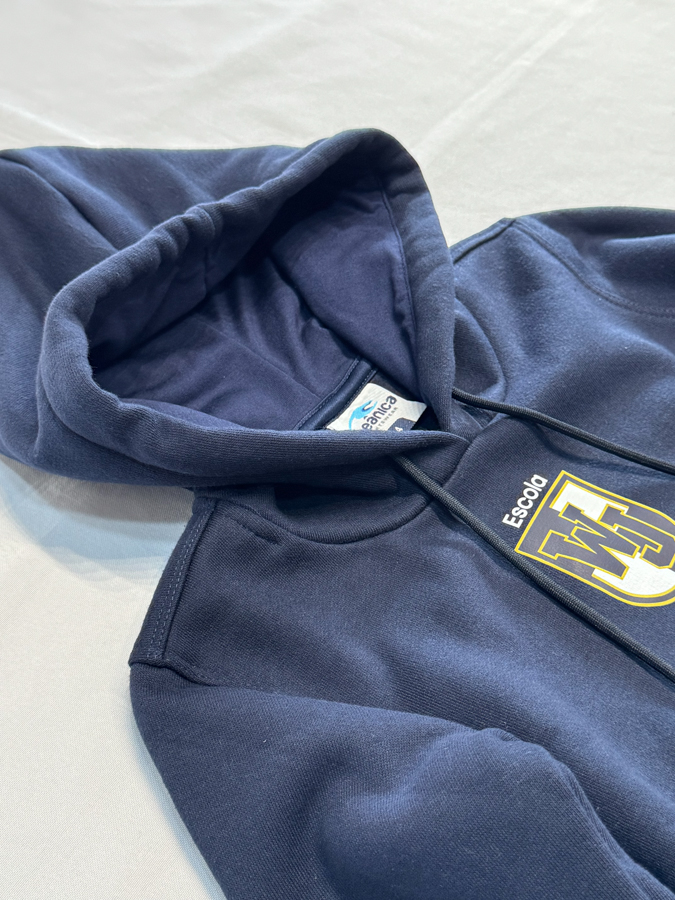 Agasalho de Moletom Fechado com Bolso Central e Capuz - Uniforme Willy Janz - Imagem 6